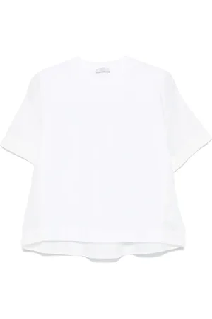 PESERICO SIGN T-Shirt mit Kontrasteinsätzen
