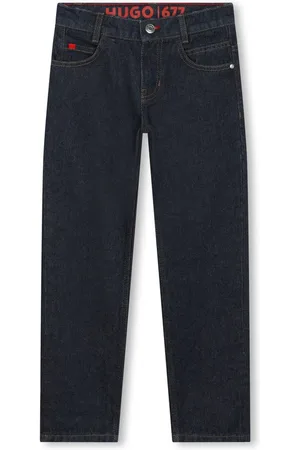HUGO BOSS Jeans mit geradem Bein