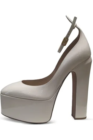 VALENTINO GARAVANI Tan-Go Pumps aus Lackleder 155mm