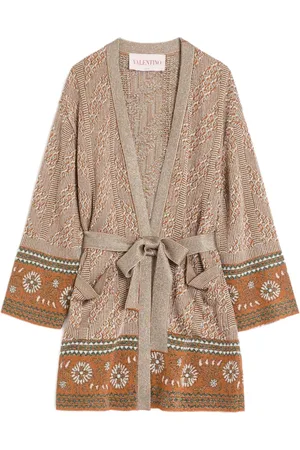 VALENTINO GARAVANI Cardigan aus Lurex-Jacquard