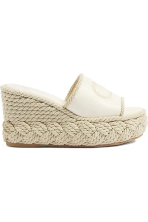 VALENTINO GARAVANI VLogo Torchon Wedge-Sandalen 100mm