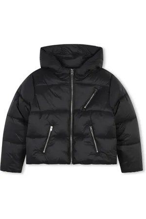 Sonia Rykiel Enfant Gefütterte Jacke mit Logo-Stickerei