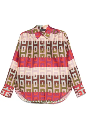 LORENA ANTONIAZZI Hemd mit geometrischem Print