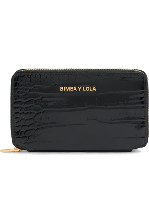 Bimba y Lola Portemonnaie mit Kroko-Effekt
