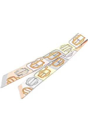 Hermès 20th Century Bouclerie d Attelage Twilly Seidenschal