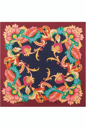Etro Seidenschal mit Blumen-Print