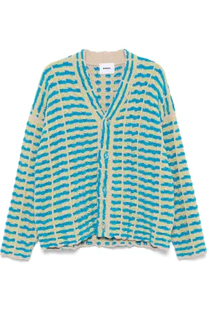 BONSAI Gestreifter Cardigan