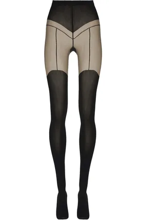 Wolford Strumpfhose aus Strumpfhalter-Jacquard