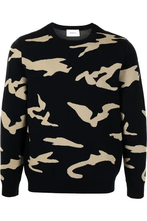 Ports V Pullover mit Muster