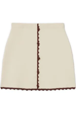 Claudie Pierlot Rock mit Kontrastdetail
