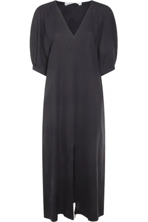 Malo Midikleid aus Leinen