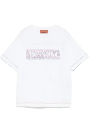 Missoni T-Shirt mit vorstehendem Logo