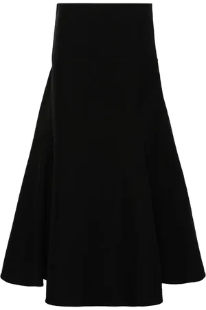 Jil Sander Twill-Rock aus Baumwollgemisch