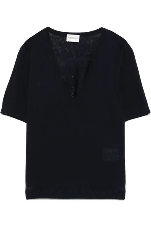 Closed T-Shirt mit V-Ausschnitt