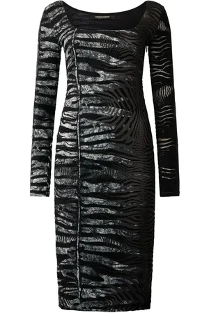 Roberto Cavalli Minikleid mit Zebra-Print