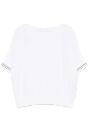 D.EXTERIOR T-Shirt aus Feinstrick