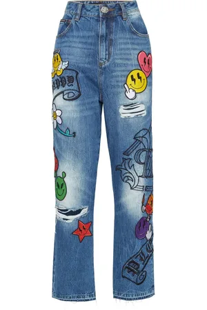 Philipp Plein Jeans mit geradem Bein