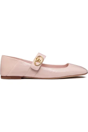 VALENTINO GARAVANI VLogo Locker Mary-Jane Ballerinas