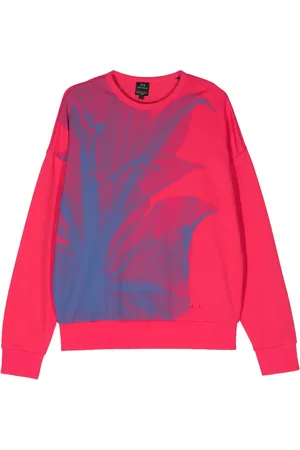 Armani Exchange Sweatshirt mit abstraktem Print