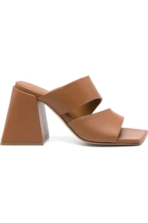 vic matiè Sandalen aus Leder 100mm
