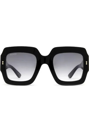 Gucci Sonnenbrille mit Oversized-Gestell