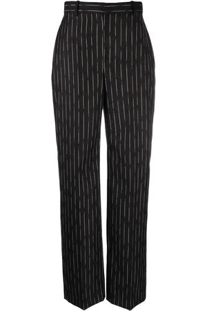 Alexander McQueen Hose mit hohem Bund