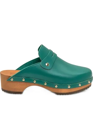 Ennequadro Clogs mit Nietenverzierung