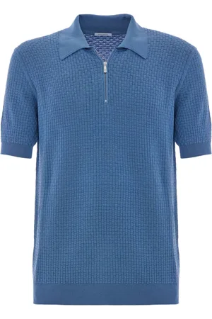 Malo Strukturiertes Poloshirt