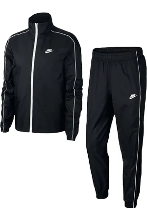 Nike NSW Basic Full "Black/White" Jogginganzug