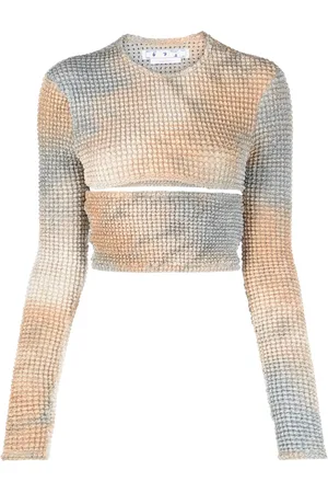 OFF-WHITE Oberteil mit Cut-Outs