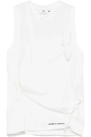 Elisabetta Franchi Oberteil mit Schleifendetail