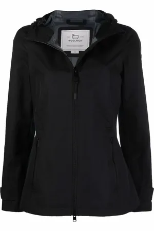 Woolrich Regenmantel mit Kapuze