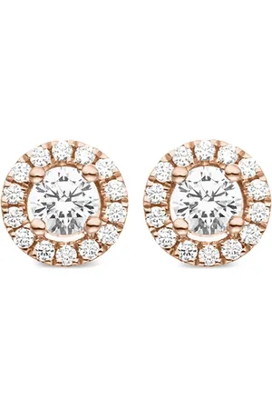 VEYNOU 14kt Camilla Rotgoldohrstecker mit Diamanten