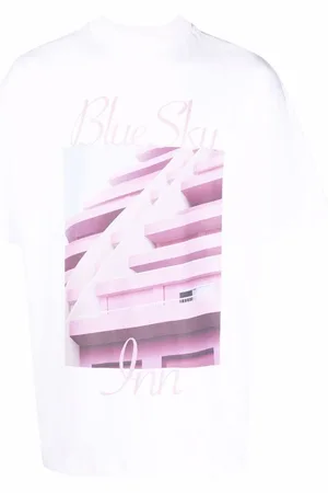 BLUE SKY INN T-Shirt mit Logo-Print