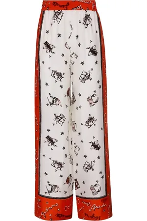 Fendi Hose aus Seide