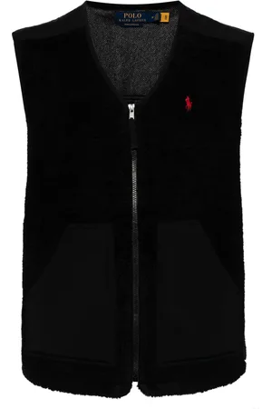 Ralph Lauren Weste aus Faux-Shearling