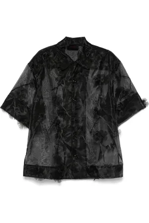 Simone Rocha Hemd mit Sheer-Effekt
