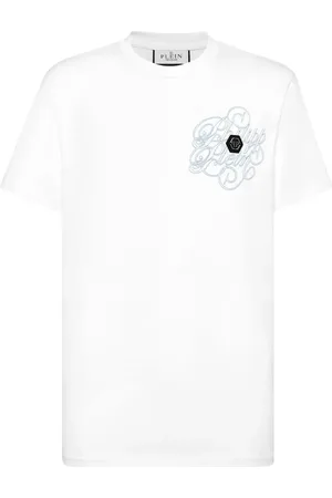 Philipp Plein T-Shirt mit Plein Coursive-Print