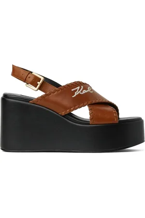 Karl Lagerfeld Wendy Sandalen mit Ziernaht