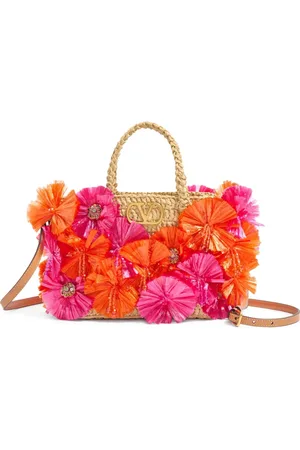 VALENTINO GARAVANI Kleine Tote Bag mit Blumenapplikation