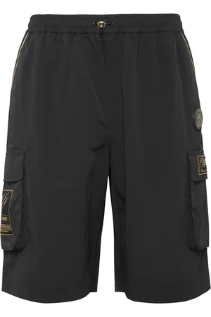 Philipp Plein Laminierte Cargo-Shorts