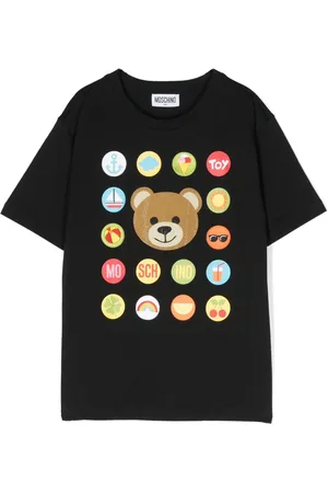 Moschino T-Shirt mit Teddy-Motiv