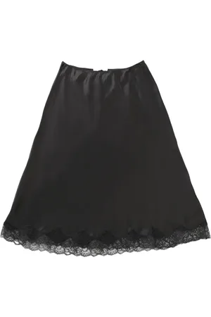 The Row Lace-trim skirt
