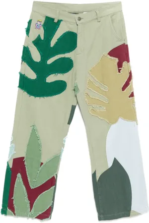 KIDSUPER STUDIOS Hose im Patchwork-Look