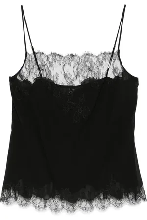 CARINE GILSON Camisole-Top aus Caudry-Spitze