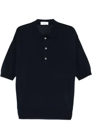 LARDINI Gestricktes Poloshirt