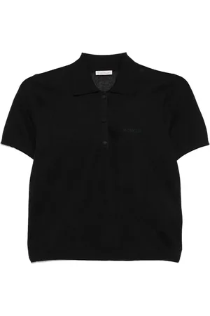 Moncler Poloshirt mit Logo-Stickerei