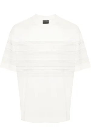 Emporio Armani Gestreiftes T-Shirt