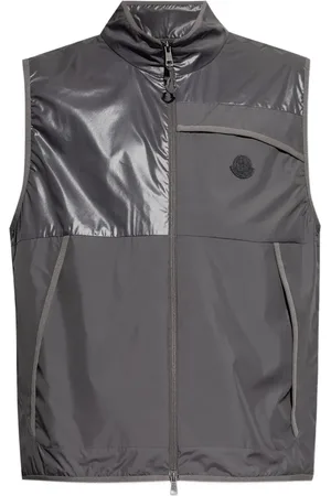 Moncler Epeo Weste mit Logo-Applikation