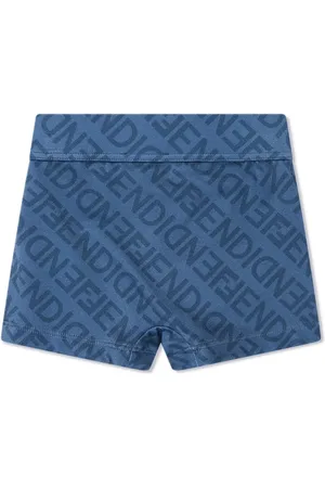 Fendi Badeshorts mit Logo-Print